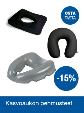 Hoitopöydän kasvoaukon pehmusteet