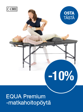 EQUA Premium -matkahoitopöytä