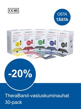 TheraBand-vastuskuminauhat 30-pack